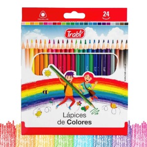 LAPIZ DE RESINA TRABI LARGOS x 24u